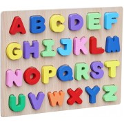 Timy Wooden Alphabet Puzzle Board - NEW